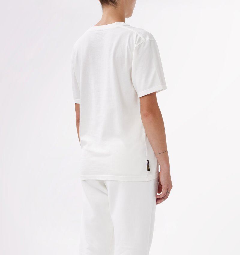 Autry Crew Neck T-shirts Damen Gold | OC31-5471U2
