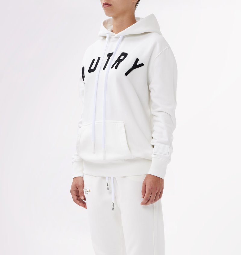 Autry Hooded Sweatshirts Damen Weiß | RN48-8898G9