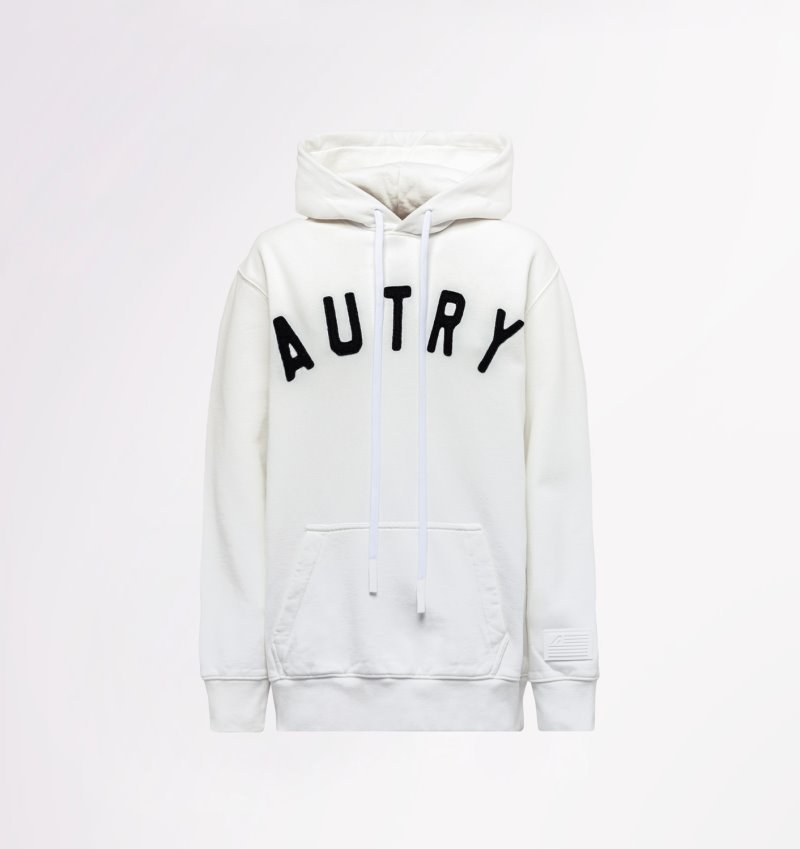 Autry Hooded Sweatshirts Damen Weiß | RN48-8898G9
