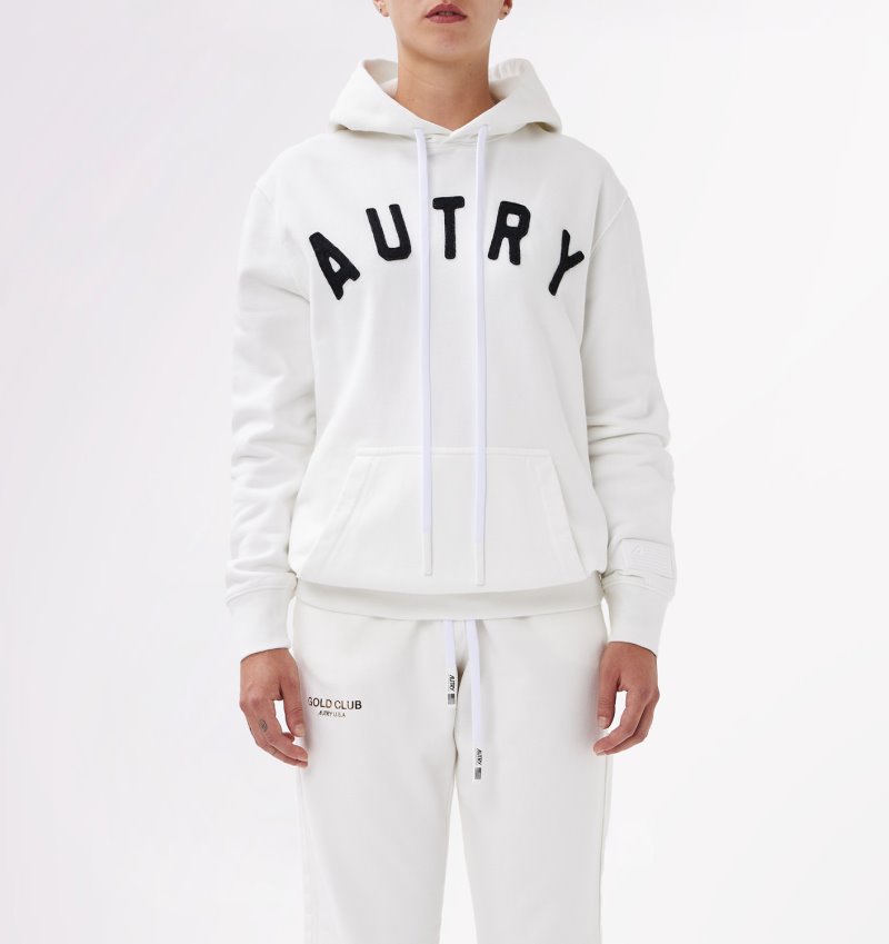 Autry Hooded Sweatshirts Damen Weiß | RN48-8898G9