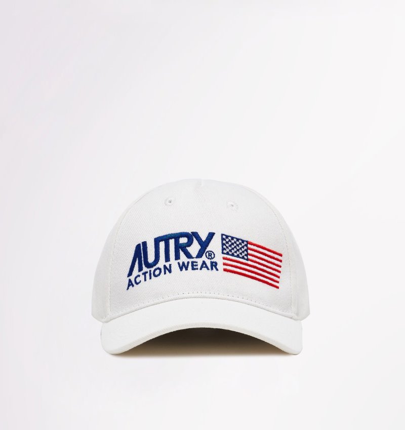 Autry Iconic Logo Hüte Herren Weiß | NK93-7863Z3