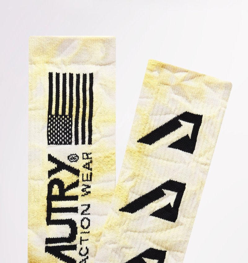 Autry Matchpoint Socken Herren Gelb | QP90-8570T9